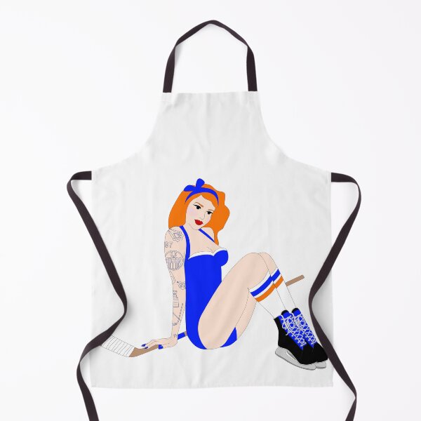 Item preview, Oilers Pinup designed and sold by Heather H Designs .