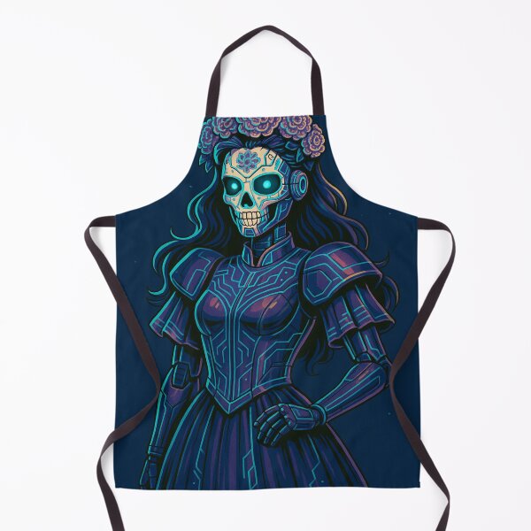 Item preview, Cybernetic Catrina Ancestral Future designed and sold by JonelleTshirts.