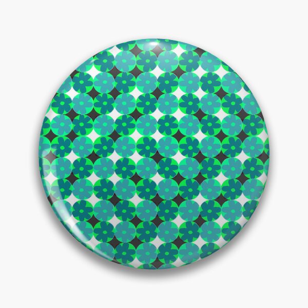 Item preview, Teal of Flower illusion  designed and sold by FourAndSeven.