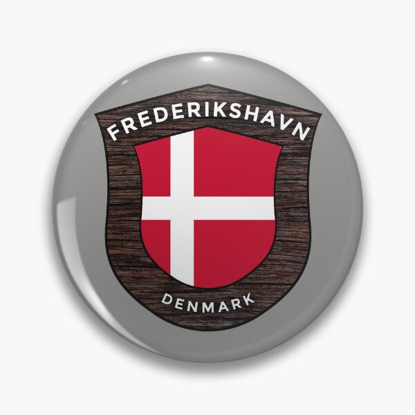 Item preview, Frederikshavn Denmark Emblem Flag designed and sold by World Designs.