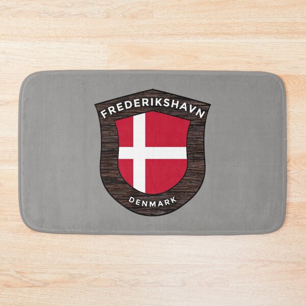 Item preview, Frederikshavn Denmark Emblem Flag designed and sold by World Designs.