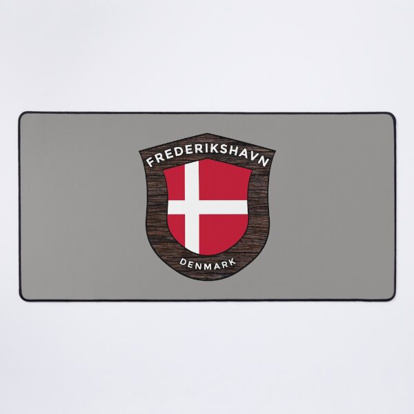 Item preview, Frederikshavn Denmark Emblem Flag designed and sold by World Designs.