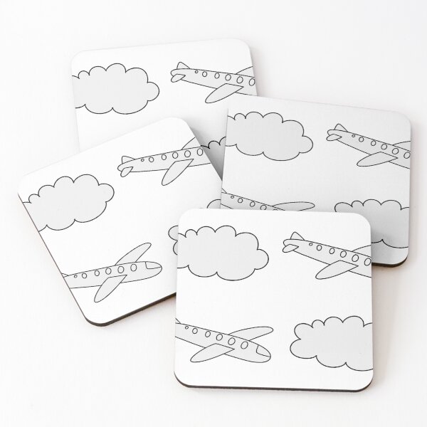 Item preview, Airplanes in the sky  designed and sold by leenababiker.