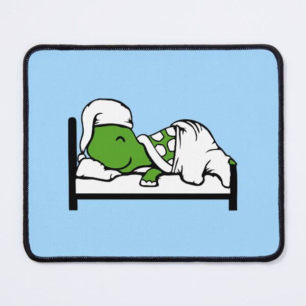 Item preview, Turtle Sleeping Hat Tired Bed Happy Good Night designed and sold by shirt-o-mat.