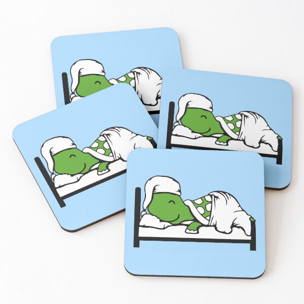 Item preview, Turtle Sleeping Hat Tired Bed Happy Good Night designed and sold by shirt-o-mat.