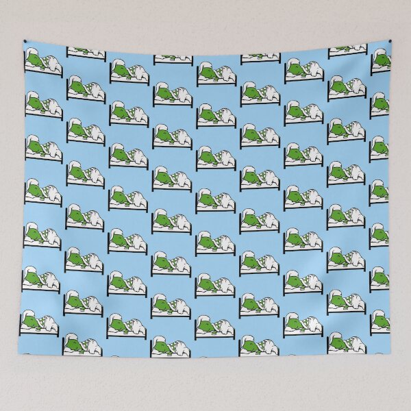 Item preview, Turtle Sleeping Hat Tired Bed Happy Good Night designed and sold by shirt-o-mat.