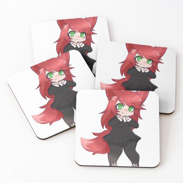 Item preview, Cute Fox Girl designed and sold by T. M. Gerritsen.
