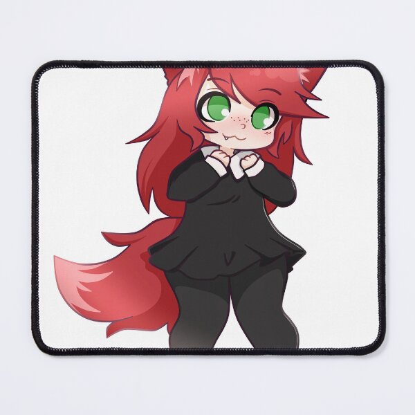 Item preview, Cute Fox Girl designed and sold by T. M. Gerritsen.