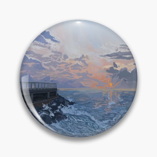 Item preview, Sebastian Inlet Sunset  designed and sold by Scrub and Sea.