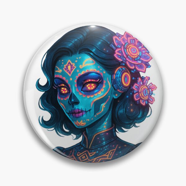 Item preview, Catrina Neon Celestial Message designed and sold by JonelleTshirts.