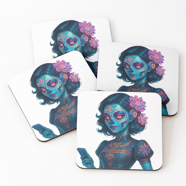 Item preview, Catrina Neon Celestial Message designed and sold by JonelleTshirts.