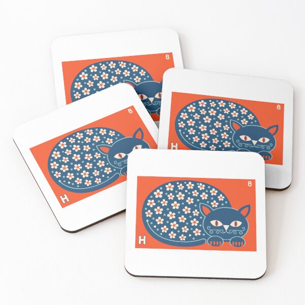 Item preview, Vintage Daisy Cat Matchbox Label designed and sold by retrographics.