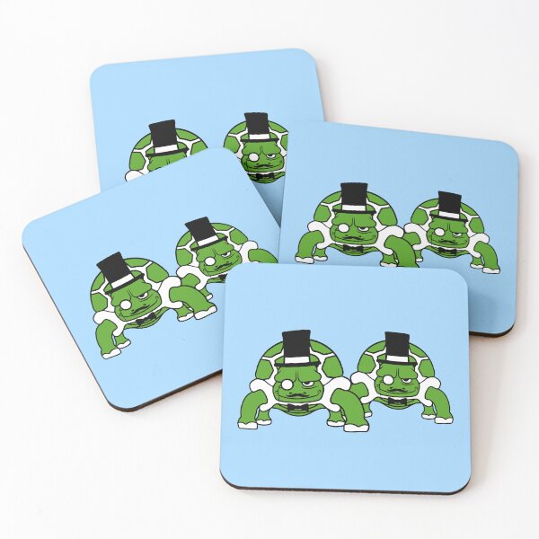 Item preview, Turtle Gentlemen Top Hat Monocle Glasses 2 rich Team Friends designed and sold by shirt-o-mat.