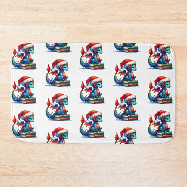 Item preview, Cute Christmas Dragon And Books designed and sold by TheAnimalZ00.