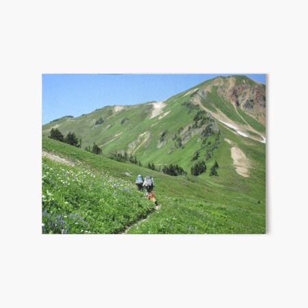 Item preview, Backpacking in Glacier Peak Wilderness  designed and sold by EchoFiveArt.