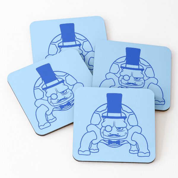 Item preview, Mr. Turtle Gentleman Top Hat Monocle Glasses 2 rich Sir designed and sold by shirt-o-mat.