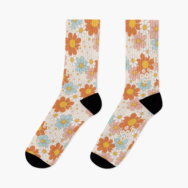 Item preview, Groovy Retro Daisy Flower Pattern – Vintage 70s Floral Design designed and sold by TuckerLogan.