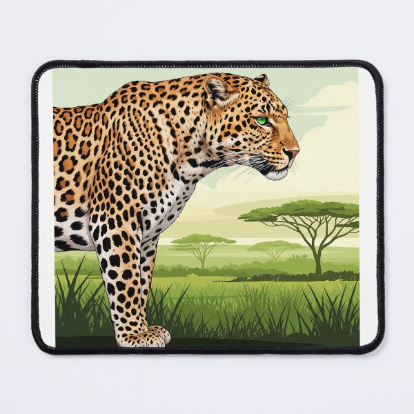 Item preview, Leopard on a safari designed and sold by leilazarus.