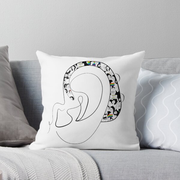 Item preview, Copy of Hearing Aid Line Art with Gold Constellations Illustration designed and sold by spooniecentral.
