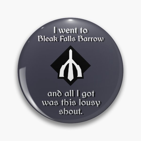 Item preview, Bleak Falls Barrow Lousy Shout: white text designed and sold by muskitt.