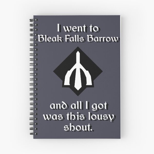 Item preview, Bleak Falls Barrow Lousy Shout: white text designed and sold by muskitt.