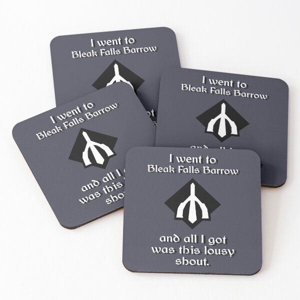 Item preview, Bleak Falls Barrow Lousy Shout: white text designed and sold by muskitt.
