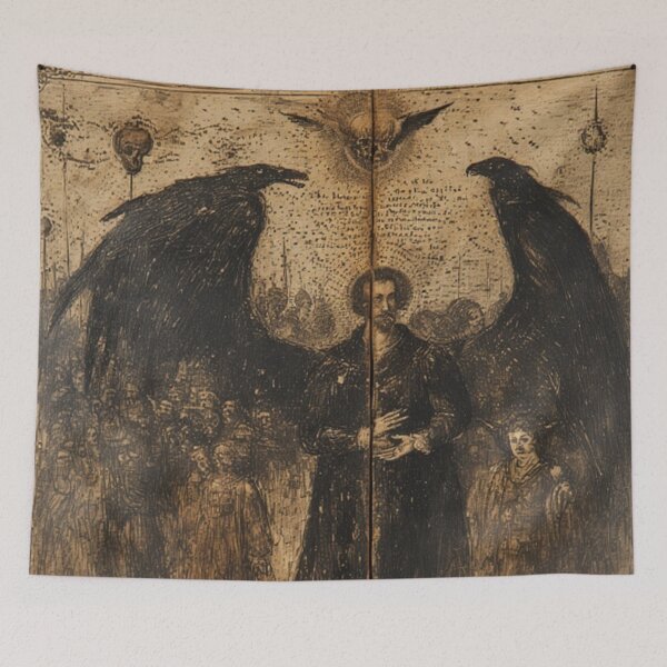 Item preview, Medieval Dark Goth Art designed and sold by TheDarkWardrobe.