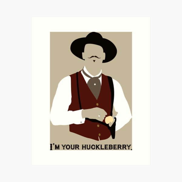 Item preview, Tombstone: I'm Your Huckleberry designed and sold by muskitt.