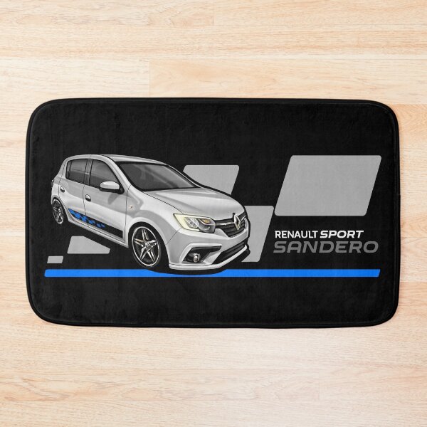 Item preview, Renault sandero sport white illustration | Dacia sandero  designed and sold by monsalve-autos.