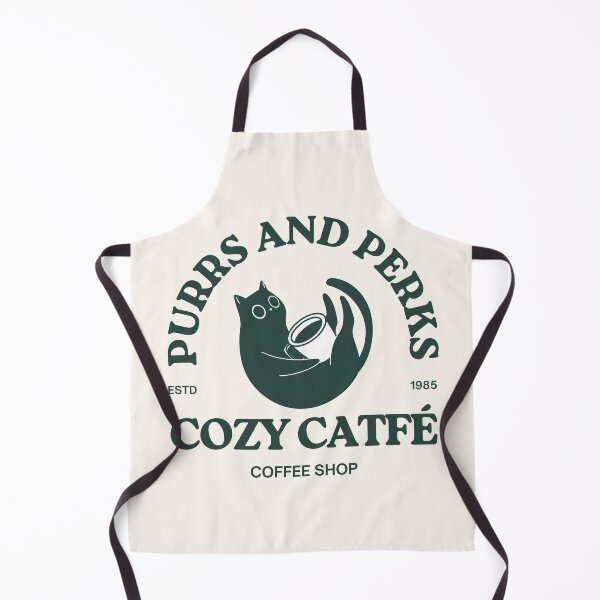 Item preview, Cozy Catfé – Purrs and Perks Coffee Shop for Cat Lovers designed and sold by GoblinBoutique.