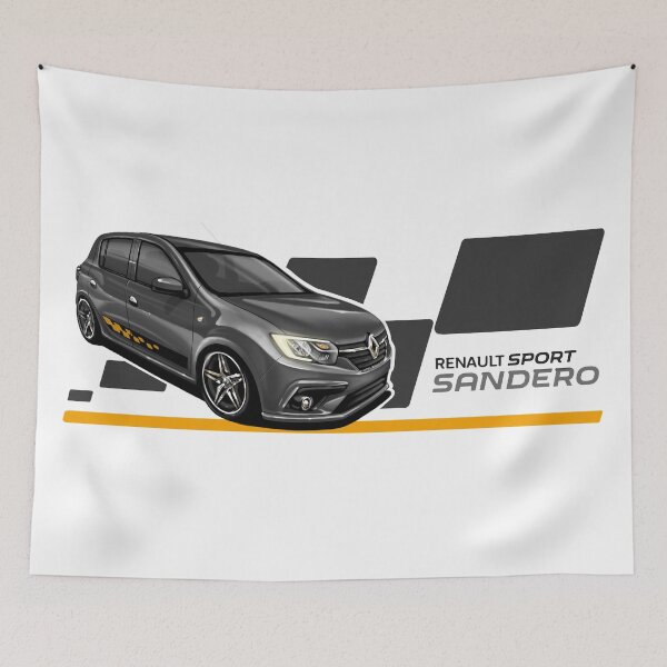 Item preview, Renault sandero sport black illustration | Dacia sandero  designed and sold by monsalve-autos.