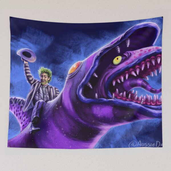 Item preview, Riding the worm designed and sold by AussieDrawzz.