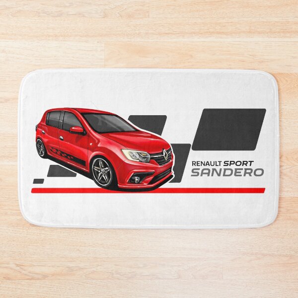 Item preview, Renault sandero sport red car illustration | Dacia sandero  designed and sold by monsalve-autos.