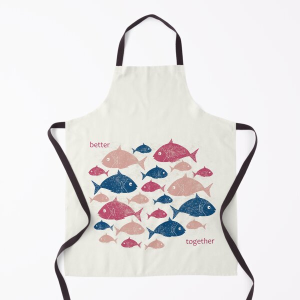 Item preview, Better together - Fish swimming together #2 designed and sold by Origillus.