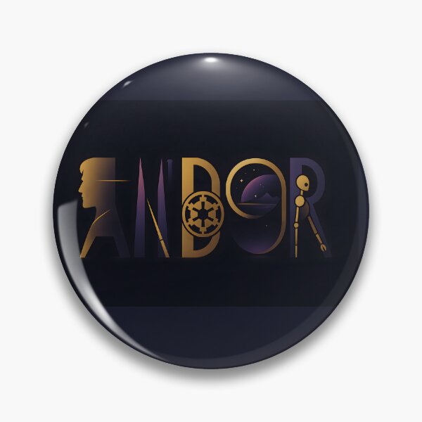 Item preview,  Minimalist Art Deco "ANDOR" Typography Poster – Sci-Fi Star Wars Inspired designed and sold by MustHaveVibes.