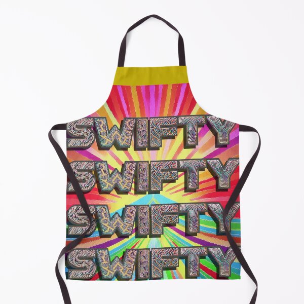 Item preview, Retro vibrant vintage colorful SWIFTY apparel  designed and sold by JumWow.