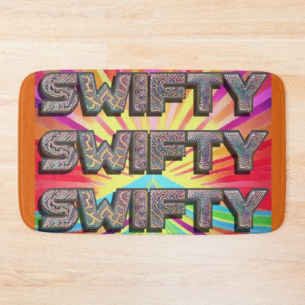 Item preview, Retro vibrant vintage colorful SWIFTY apparel  designed and sold by JumWow.