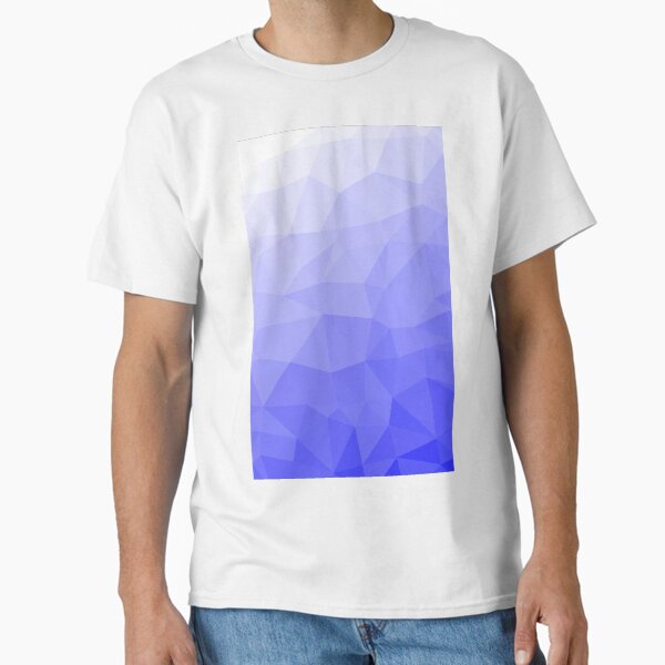Vista previa del artículo con la obra «Patrón geométrico minimalista abstracto azul claro», diseñado y vendido por patternsoup.