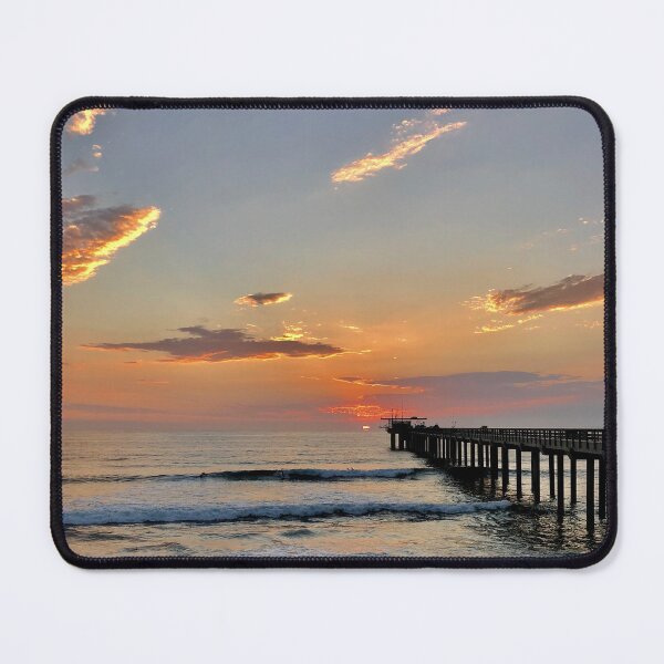Item preview, Sunset at Scripps Pier  designed and sold by EchoFiveArt.