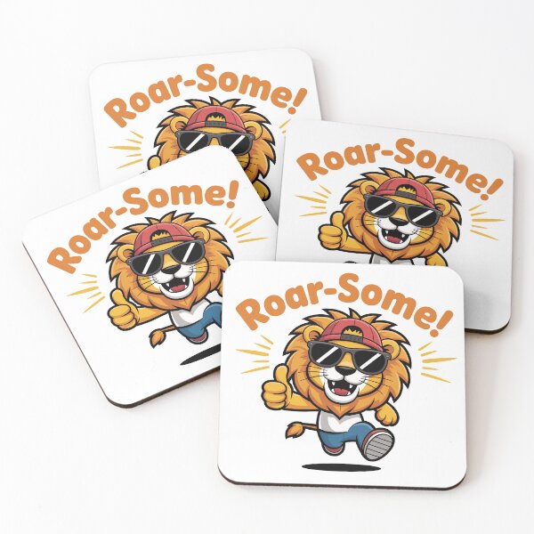 Item preview, Lion Runner - Roar-Some Running Sport Fitness Motivation Design designed and sold by Pawtastic World.