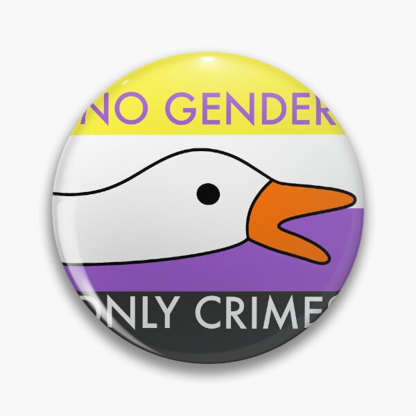 Item preview, No Gender Nonbinary Goose designed and sold by MentallyGhost.