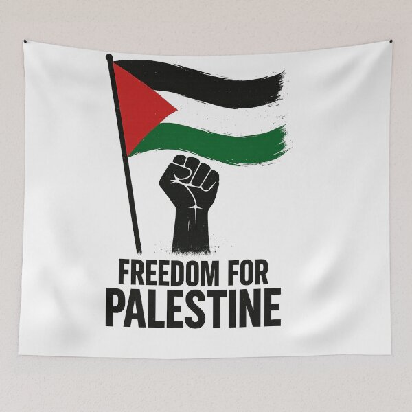 Item preview, Freedom for Palestine Flag Fist designed and sold by Shebayemen.