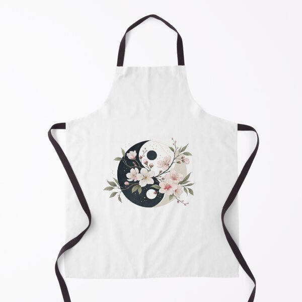 Item preview, yin yang design with beautiful flowers. Perfect harmony  designed and sold by elkuni.