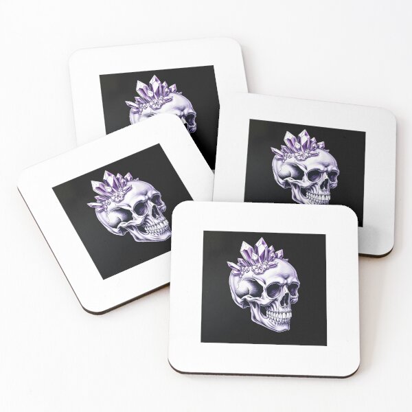 Item preview, Amethyst Skull T-Shirt designed and sold by Rune-Designs.