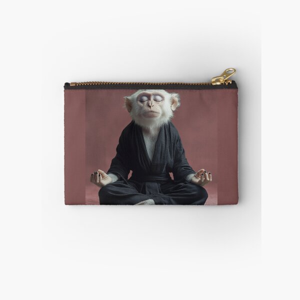 Item preview, Meditating Wise Old Skim Monkey designed and sold by peterlawrence13.