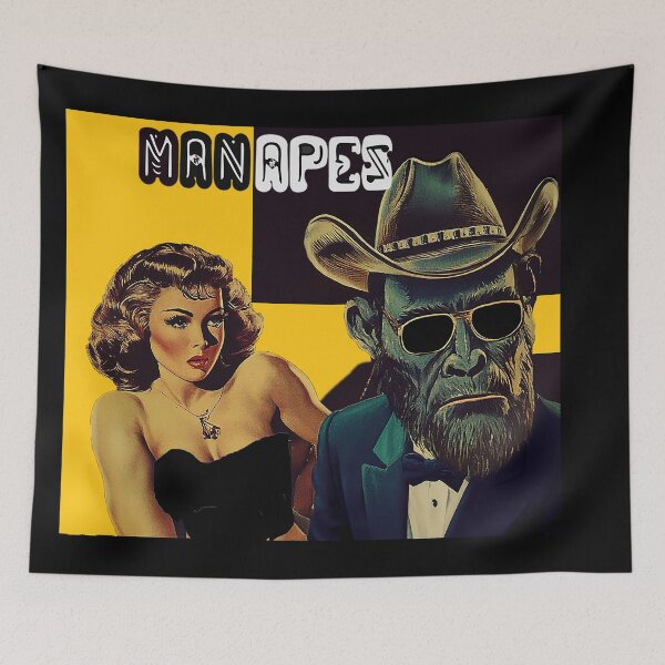 Item preview, Sasquatch, Bigfoot, ManApes, Chilling in Vegas designed and sold by TheManApes.