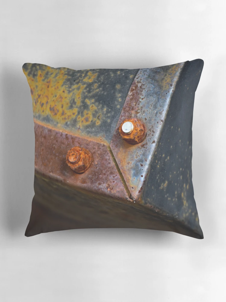 Thumbnail 3 of 4, Pillow, Corner Rust designed and sold by Tracy Engle.