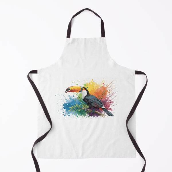 Item preview, Vibrant Toucan in Colorful Paint Splash designed and sold by elkuni.