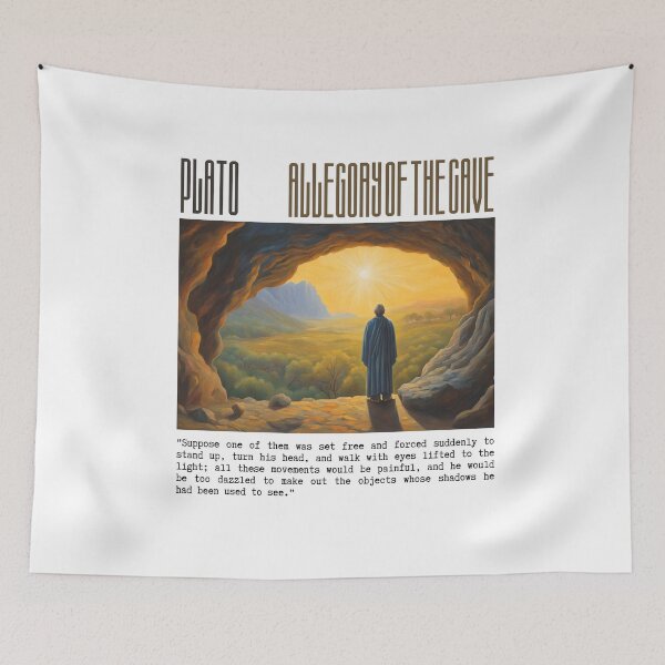 Item preview, Pain in the 'Allegory of the cave', by Plato designed and sold by Filologica.