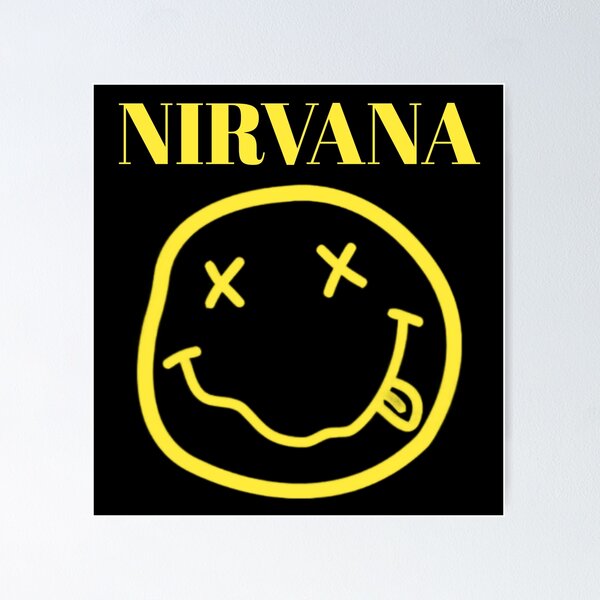 Aperçu de l'œuvre Visage drôle vintage - Nirvana créée et vendue par AsminoAQuties.
